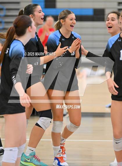 Thumbnail 1 in Estrella Foothills vs. Willow Canyon - Championship (Wolves Classic Volleyball Tournament) photogallery.