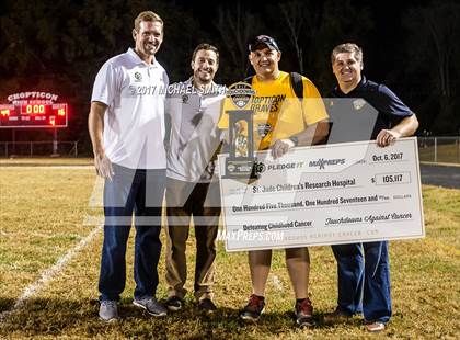 Thumbnail 2 in Chopticon Ceremony (Touchdowns Against Cancer) photogallery.