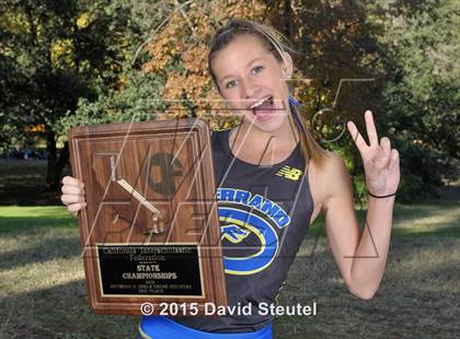 Thumbnail 3 in CIF State Cross Country Championships (Girls Awards) photogallery.