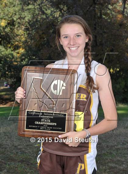 Thumbnail 3 in CIF State Cross Country Championships (Girls Awards) photogallery.