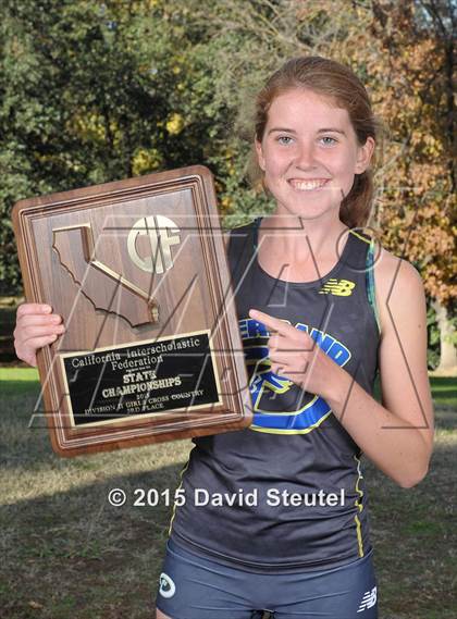 Thumbnail 3 in CIF State Cross Country Championships (Girls Awards) photogallery.