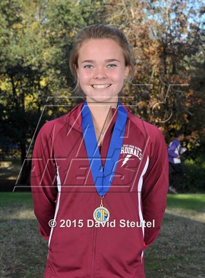 Thumbnail 1 in CIF State Cross Country Championships (Girls Awards) photogallery.