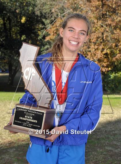 Thumbnail 3 in CIF State Cross Country Championships (Girls Awards) photogallery.
