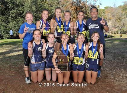 Thumbnail 3 in CIF State Cross Country Championships (Girls Awards) photogallery.