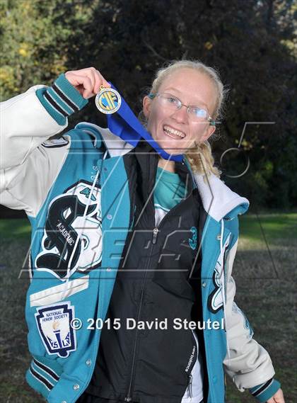 Thumbnail 2 in CIF State Cross Country Championships (Girls Awards) photogallery.