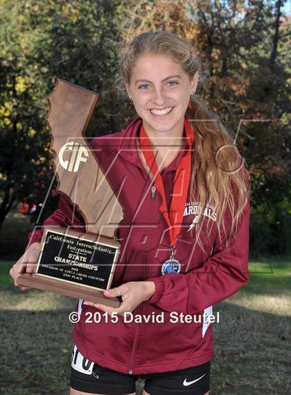 Thumbnail 2 in CIF State Cross Country Championships (Girls Awards) photogallery.