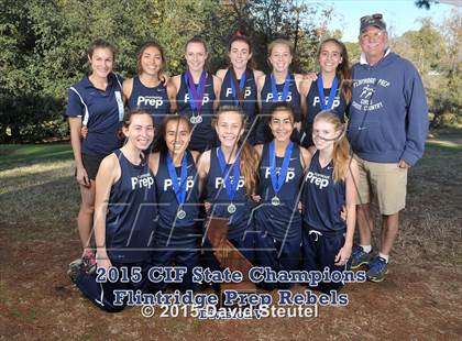 Thumbnail 2 in CIF State Cross Country Championships (Girls Awards) photogallery.