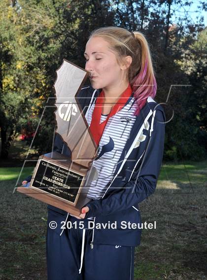 Thumbnail 3 in CIF State Cross Country Championships (Girls Awards) photogallery.