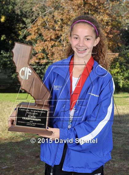 Thumbnail 3 in CIF State Cross Country Championships (Girls Awards) photogallery.