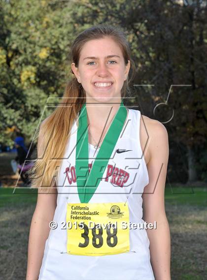 Thumbnail 2 in CIF State Cross Country Championships (Girls Awards) photogallery.