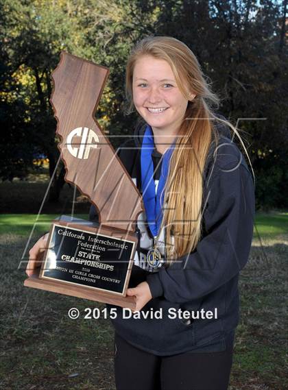 Thumbnail 3 in CIF State Cross Country Championships (Girls Awards) photogallery.