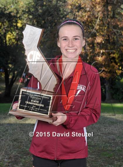 Thumbnail 3 in CIF State Cross Country Championships (Girls Awards) photogallery.