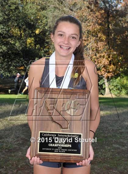 Thumbnail 1 in CIF State Cross Country Championships (Girls Awards) photogallery.