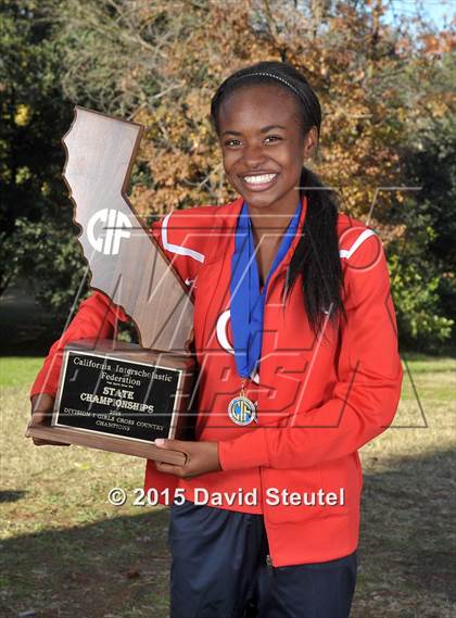 Thumbnail 3 in CIF State Cross Country Championships (Girls Awards) photogallery.