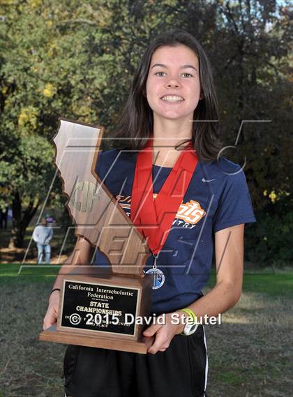 Thumbnail 3 in CIF State Cross Country Championships (Girls Awards) photogallery.