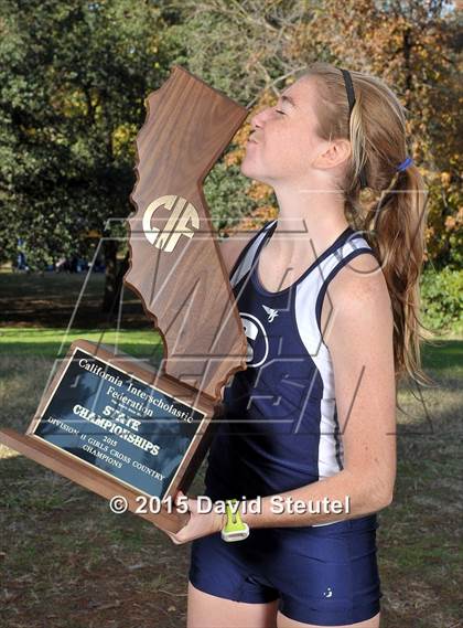 Thumbnail 3 in CIF State Cross Country Championships (Girls Awards) photogallery.