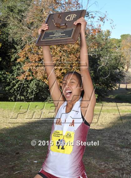 Thumbnail 3 in CIF State Cross Country Championships (Girls Awards) photogallery.