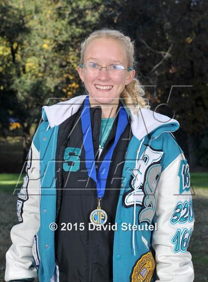 Thumbnail 1 in CIF State Cross Country Championships (Girls Awards) photogallery.