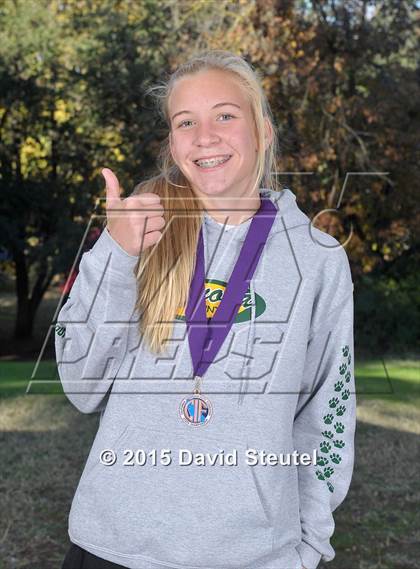 Thumbnail 2 in CIF State Cross Country Championships (Girls Awards) photogallery.