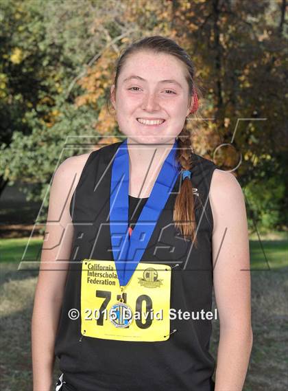 Thumbnail 1 in CIF State Cross Country Championships (Girls Awards) photogallery.