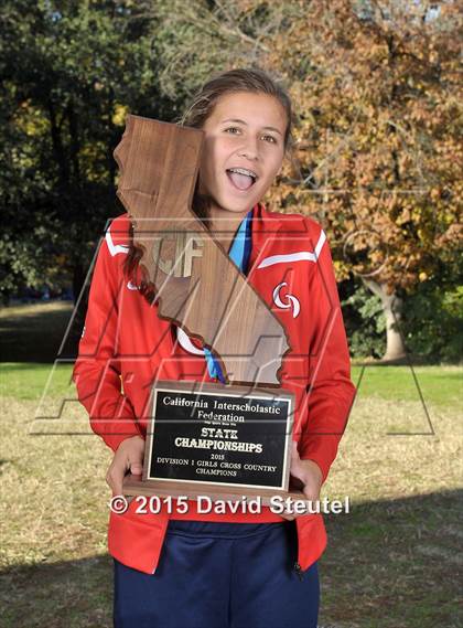 Thumbnail 3 in CIF State Cross Country Championships (Girls Awards) photogallery.