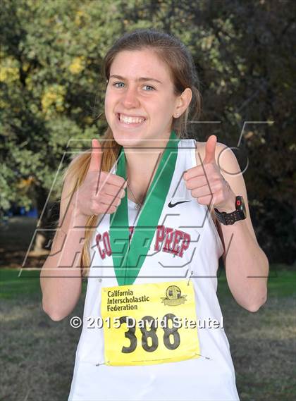 Thumbnail 3 in CIF State Cross Country Championships (Girls Awards) photogallery.