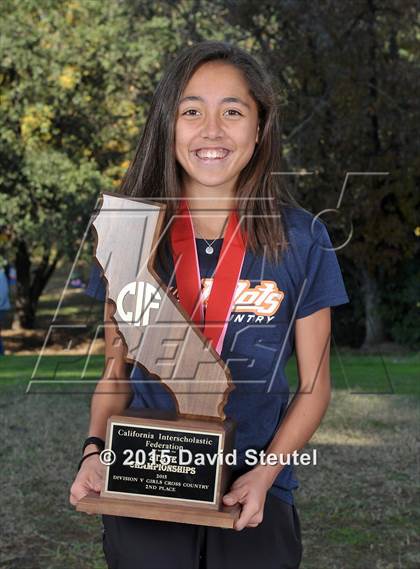 Thumbnail 2 in CIF State Cross Country Championships (Girls Awards) photogallery.