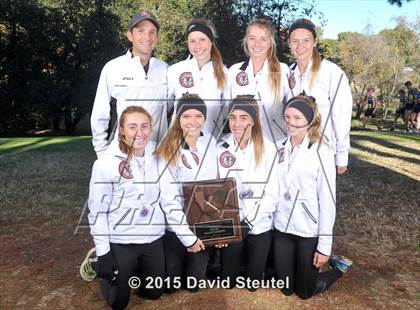 Thumbnail 1 in CIF State Cross Country Championships (Girls Awards) photogallery.