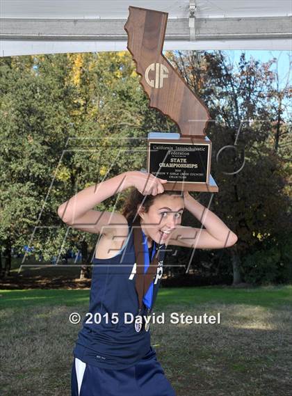 Thumbnail 3 in CIF State Cross Country Championships (Girls Awards) photogallery.