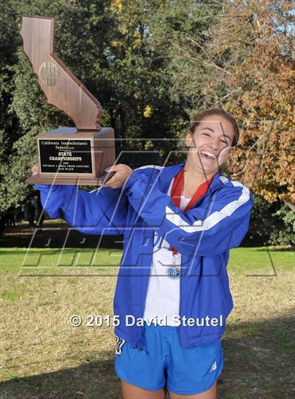 Thumbnail 3 in CIF State Cross Country Championships (Girls Awards) photogallery.