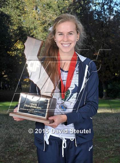 Thumbnail 3 in CIF State Cross Country Championships (Girls Awards) photogallery.