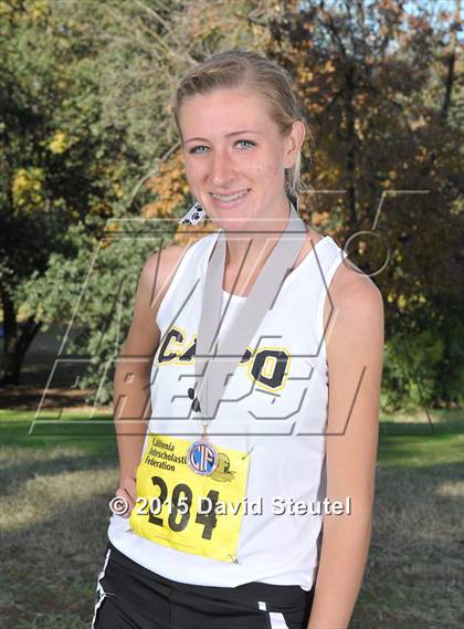 Thumbnail 1 in CIF State Cross Country Championships (Girls Awards) photogallery.