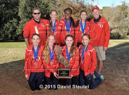 Thumbnail 2 in CIF State Cross Country Championships (Girls Awards) photogallery.