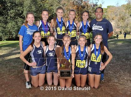 Thumbnail 3 in CIF State Cross Country Championships (Girls Awards) photogallery.