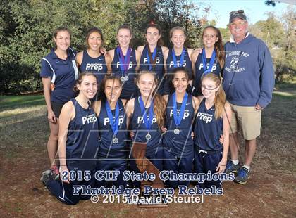 Thumbnail 1 in CIF State Cross Country Championships (Girls Awards) photogallery.