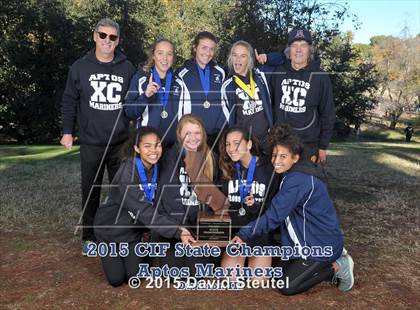 Thumbnail 3 in CIF State Cross Country Championships (Girls Awards) photogallery.