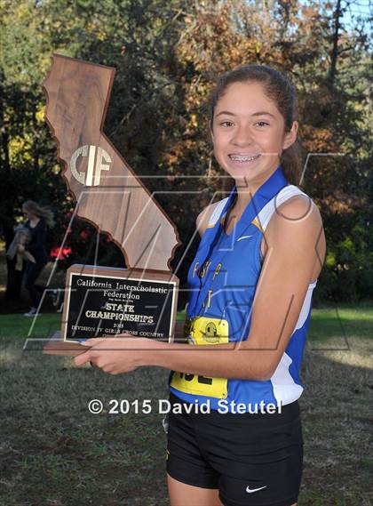 Thumbnail 3 in CIF State Cross Country Championships (Girls Awards) photogallery.