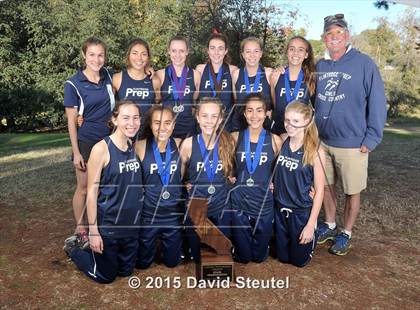 Thumbnail 2 in CIF State Cross Country Championships (Girls Awards) photogallery.