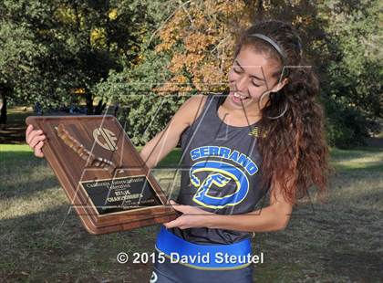 Thumbnail 2 in CIF State Cross Country Championships (Girls Awards) photogallery.