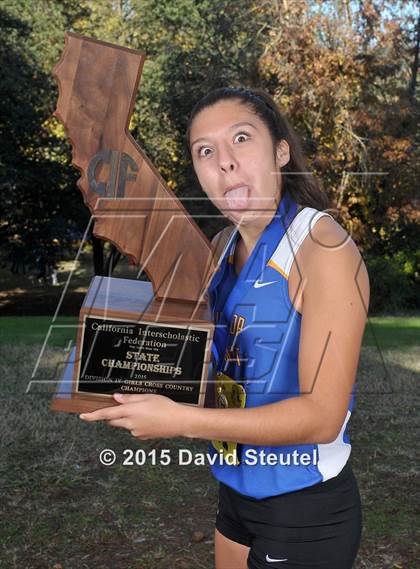 Thumbnail 3 in CIF State Cross Country Championships (Girls Awards) photogallery.