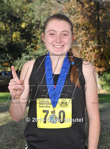 Thumbnail 3 in CIF State Cross Country Championships (Girls Awards) photogallery.