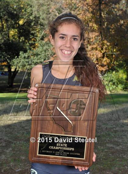 Thumbnail 1 in CIF State Cross Country Championships (Girls Awards) photogallery.