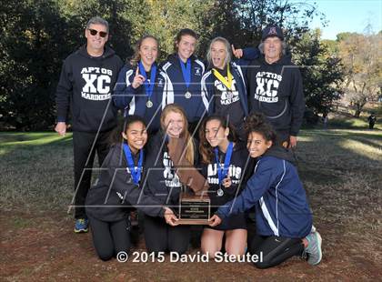 Thumbnail 2 in CIF State Cross Country Championships (Girls Awards) photogallery.