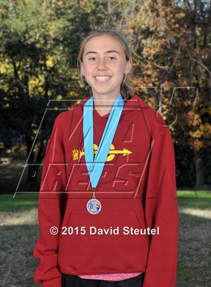 Thumbnail 1 in CIF State Cross Country Championships (Girls Awards) photogallery.