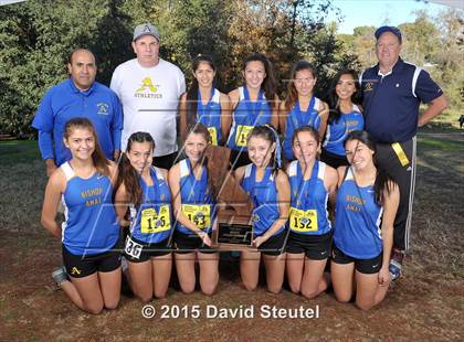 Thumbnail 1 in CIF State Cross Country Championships (Girls Awards) photogallery.