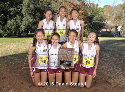 Thumbnail 2 in CIF State Cross Country Championships (Girls Awards) photogallery.