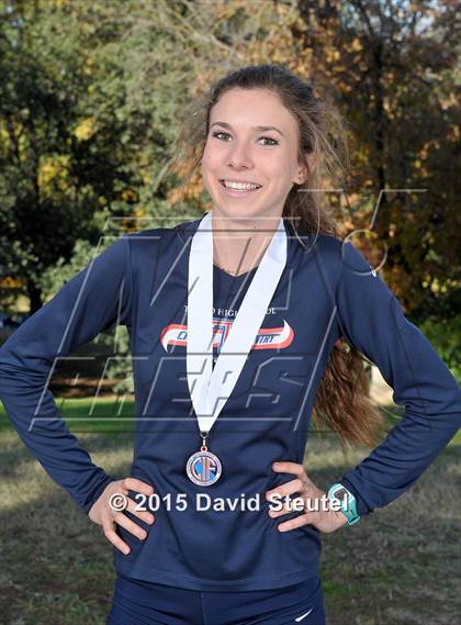 Thumbnail 1 in CIF State Cross Country Championships (Girls Awards) photogallery.