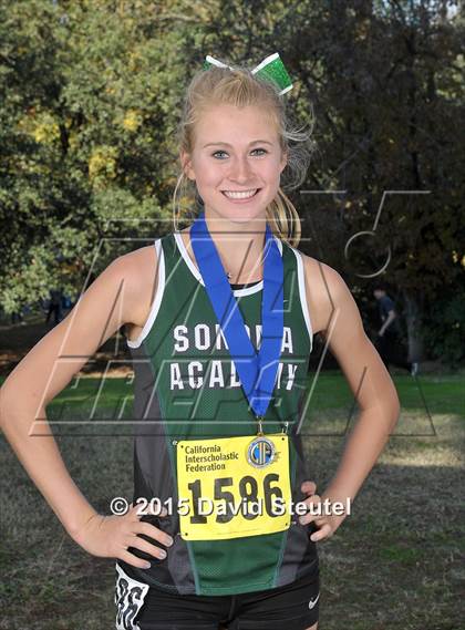 Thumbnail 3 in CIF State Cross Country Championships (Girls Awards) photogallery.