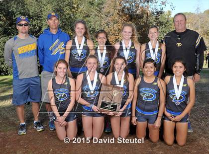 Thumbnail 1 in CIF State Cross Country Championships (Girls Awards) photogallery.