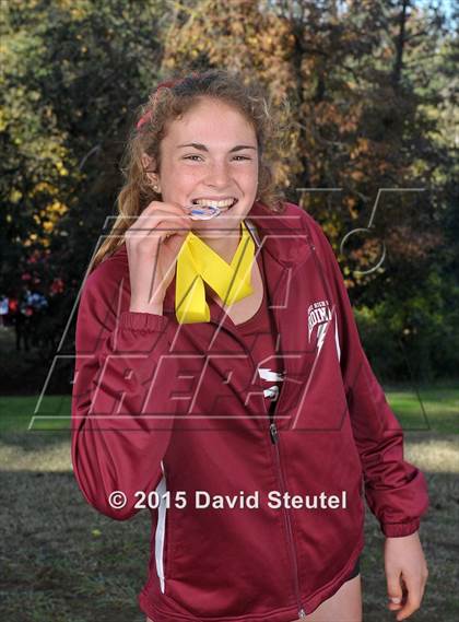 Thumbnail 2 in CIF State Cross Country Championships (Girls Awards) photogallery.